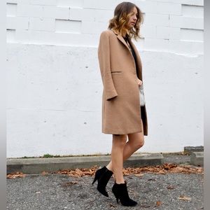 Oak + Fort camel coat